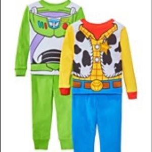 AME character kids 4 pc pajama set toy story